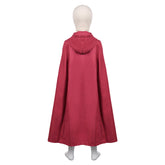Kids Children Ernest & Celestine: A Trip to Gibberitia Celestine Dress Red Cloak Set Outfits Cosplay Costume